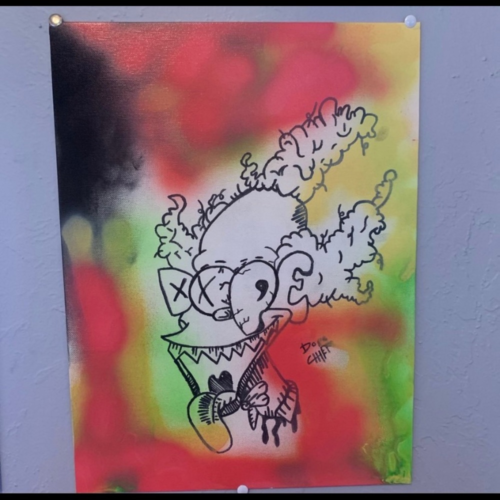 Custom made wall art by me